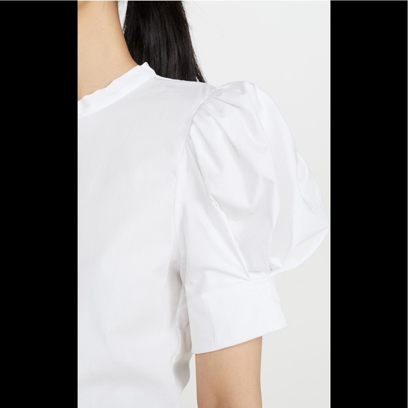 COPY - Bassike Cotton Balloon sleeve blouse - Picture 5 of 12